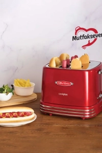 Mutfaksever 4lü Sosisli Sandviç (Hot Dog) Yapma Makinesi